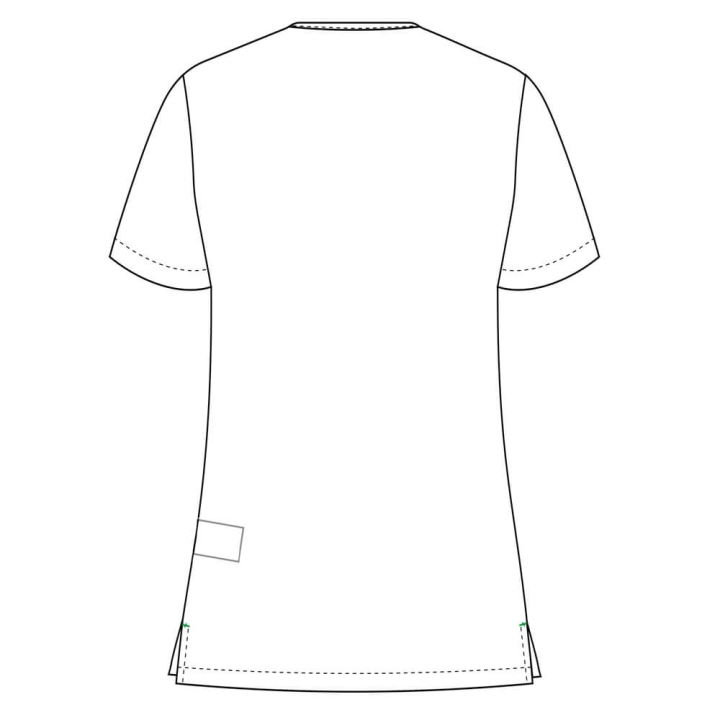 Bluza medicala Lotus Flex, stretch, bleumarin, TS-NP16 - imagine 7