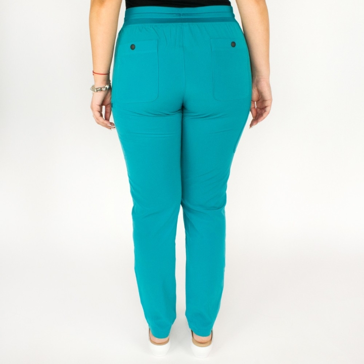 Costum medical Lotus Flex, stretch, aqua, RTS-NP23 RTS-SP3 - imagine 7