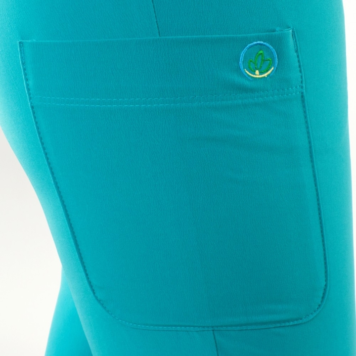 Costum medical Lotus Flex, stretch, aqua, RTS-NP23 RTS-SP3 - imagine 8