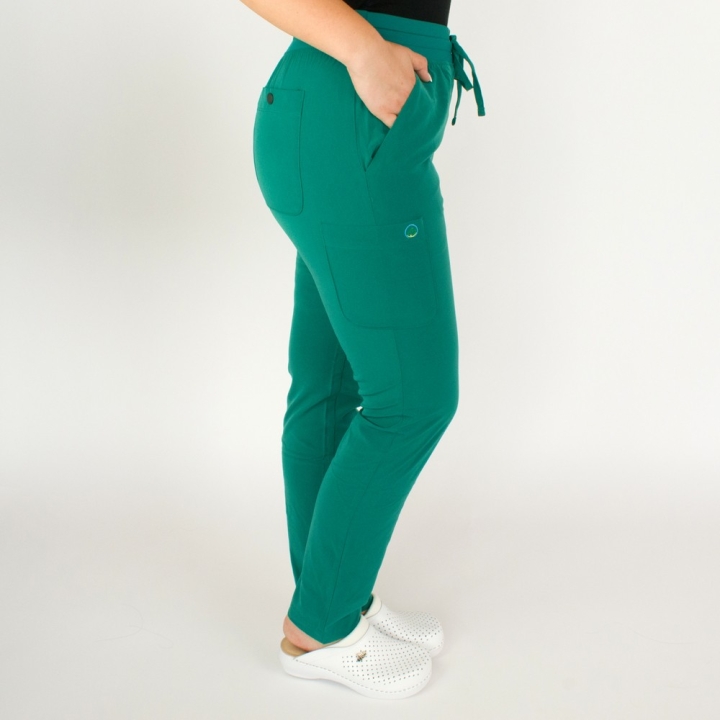 Costum medical Lotus Flex, stretch, verde Hunter deschis, RTS-NP23 RTS-SP3 - imagine 5