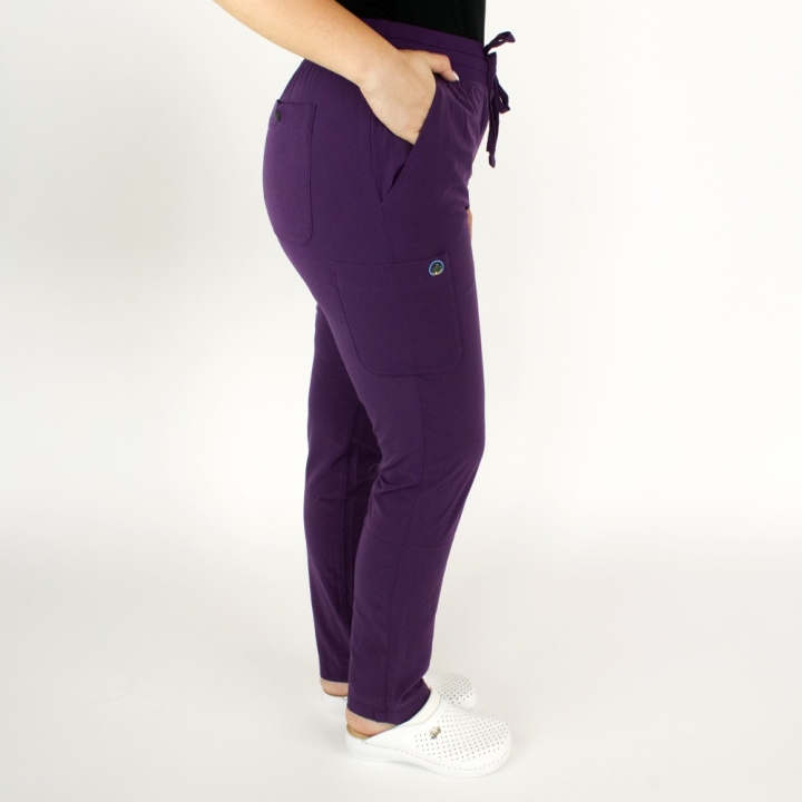 Costum medical Lotus Flex, stretch, wine, RTS-NP23 RTS-SP3 - imagine 5