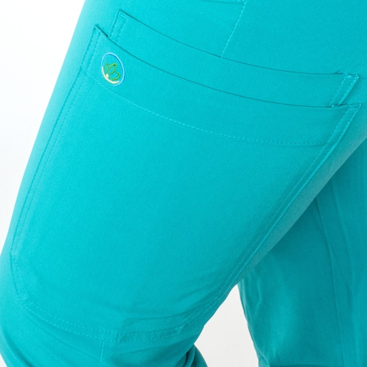 Costum medical Lotus Flex, stretch, aqua, RTS-NP23 RTS-SP6 - imagine 9