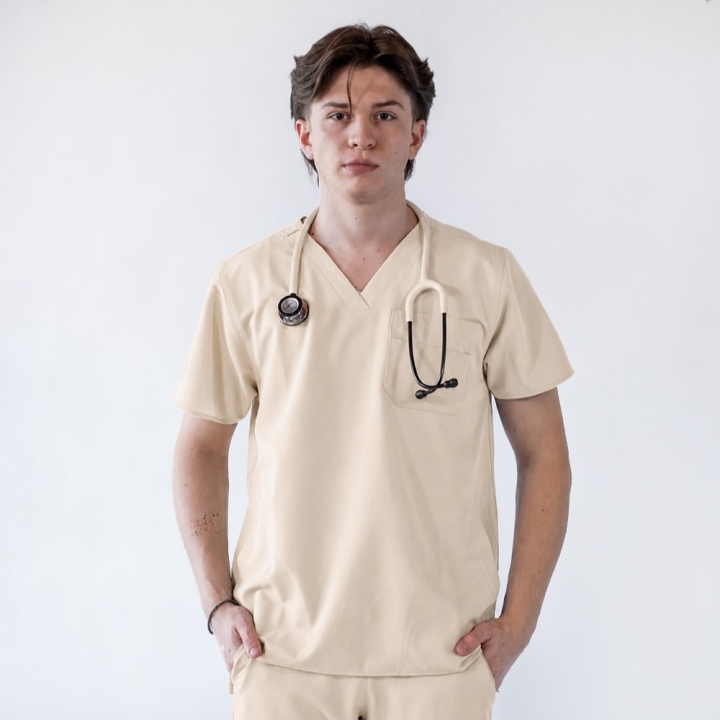Costum medical Lotus Flex, stretch, bej, RTS-NP23 RTS-SP6 - imagine 2