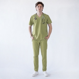 Costum medical Lotus Flex, stretch, verde olive, RTS-NP23 RTS-SP6