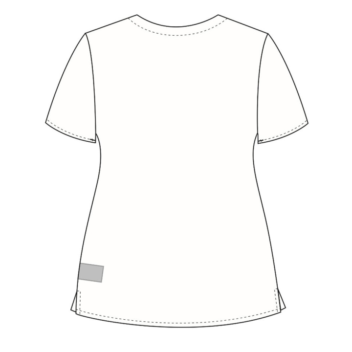 Bluza medicala Lotus Flex, stretch, verde olive, RTS-NP24 - imagine 4