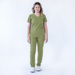 Costum medical Lotus Flex, stretch, verde olive, RTS-NP24 RTS-SP6