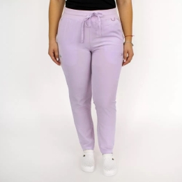 Pantaloni medicali Lotus Flex, stretch, cu snur, mov deschis, RTS-SP3