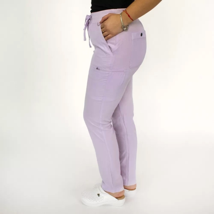 Costum medical Lotus Flex, stretch, mov deschis, RTS-NP24 RTS-SP3 - imagine 6