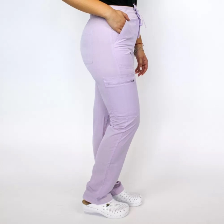 Costum medical Lotus Flex, stretch, mov deschis, RTS-NP24 RTS-SP6 - imagine 5