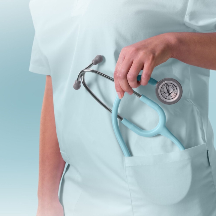 Stetoscop 3M™ Littmann® Classic III, Albastru marin, tub satinat, capsula inox (Marine Blue/Stainless/Satin Finish) - imagine 3