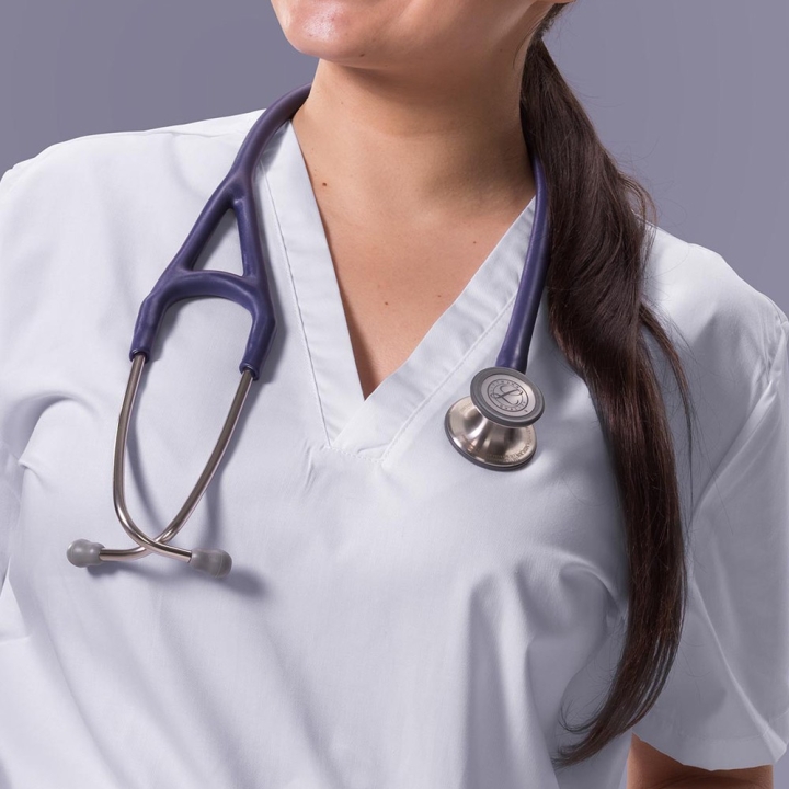 Stetoscop 3M™ Littmann® Cardiology IV, Albastru inchis, tub satinat, capsula inox (Midnight Blue/Stainless/Satin Finish) - imagine 3