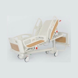 Pat de spital electric cu 4 motoare sistem coloane - U0001
