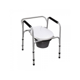 Scaun WC de camera 4 in 1, din aluminiu - AT01001