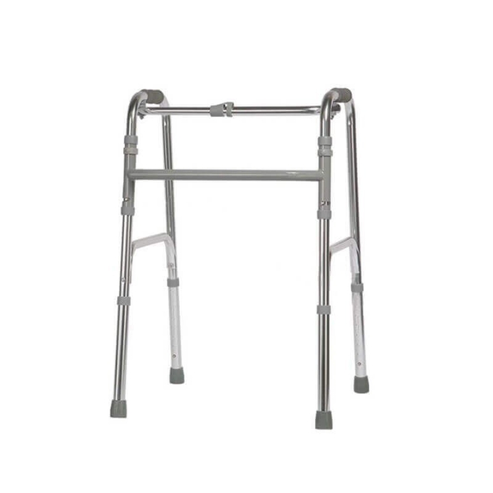 Cadru de mers pliabil din aluminiu cu miscare pas cu pas - YJ-6600A - imagine 1