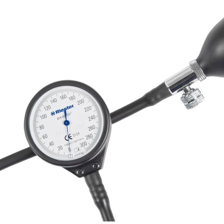 Tensiometru mecanic Riester exacta manseta cu 2 tuburi tip bandaj -  RIE1350-102 - imagine 4