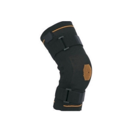 Genunchiera tricot elastic cu suport ligamente insertii atele metalice  - ARK9104