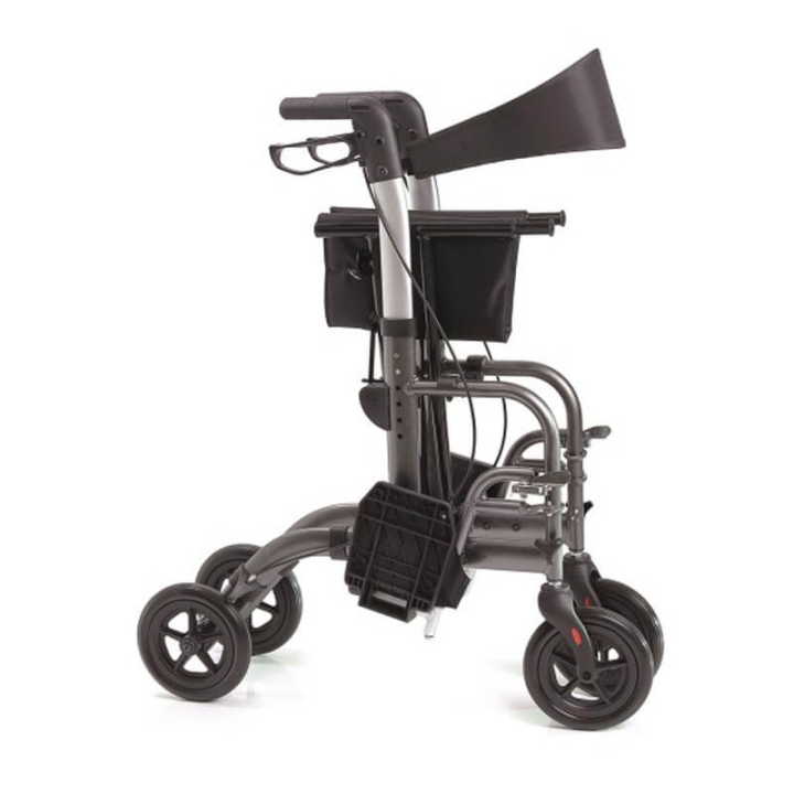 Rolator din aluminiu vopsit, cu functie dubla - RP540 GAYA - imagine 3