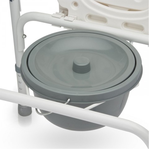 Scaun WC de camera 4 in 1, din otel vopsit - FS810
