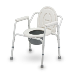 Scaun WC de camera 4 in 1, din otel vopsit - FS810