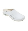 Saboti medicali din piele naturala, lavabili, Nursingcare Wash'Go Berlin, alb