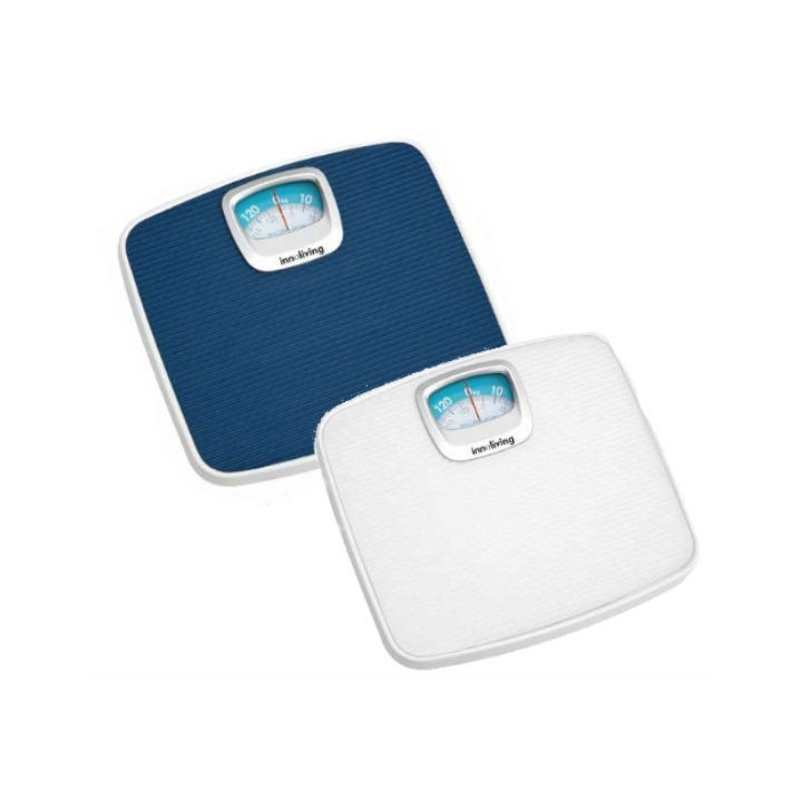 Cantar mecanic 130 kg, alb sau albastru - INN-114 - imagine 2