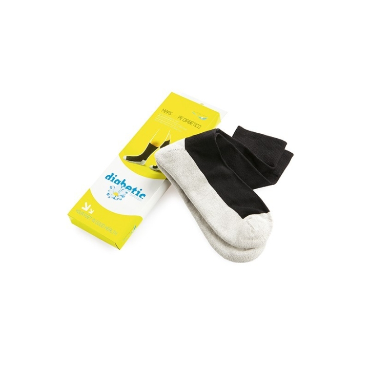 Ciorapi medicali NursingCare din bumbac pentru diabet si artrita - MN51 - imagine 2