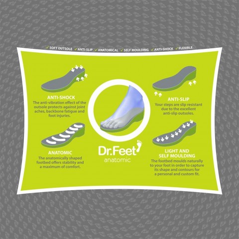 Saboti medicali Dr. Feet ART2111/6 HP 298
