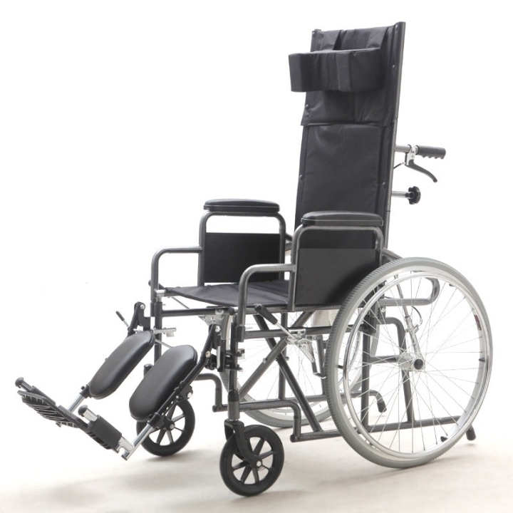 Carucior cu rotile pliabil, multipozabil, cu tetiera - YJ-011E - imagine 2