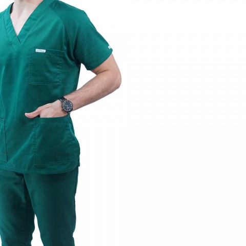 Costum medical Lotus 2, Basic 2, verde hunter