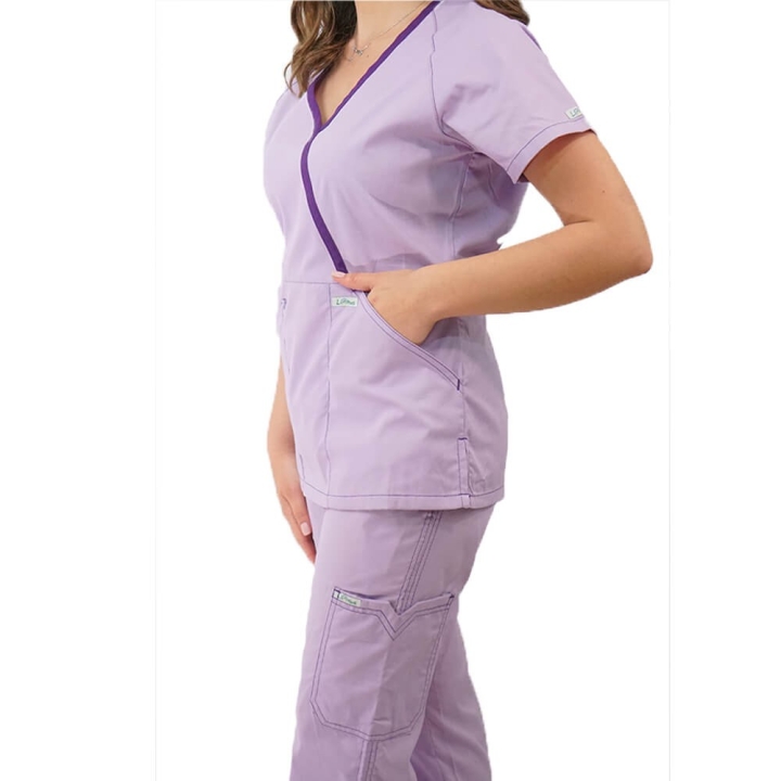 Costum medical Lotus 1, LK015 - imagine 2